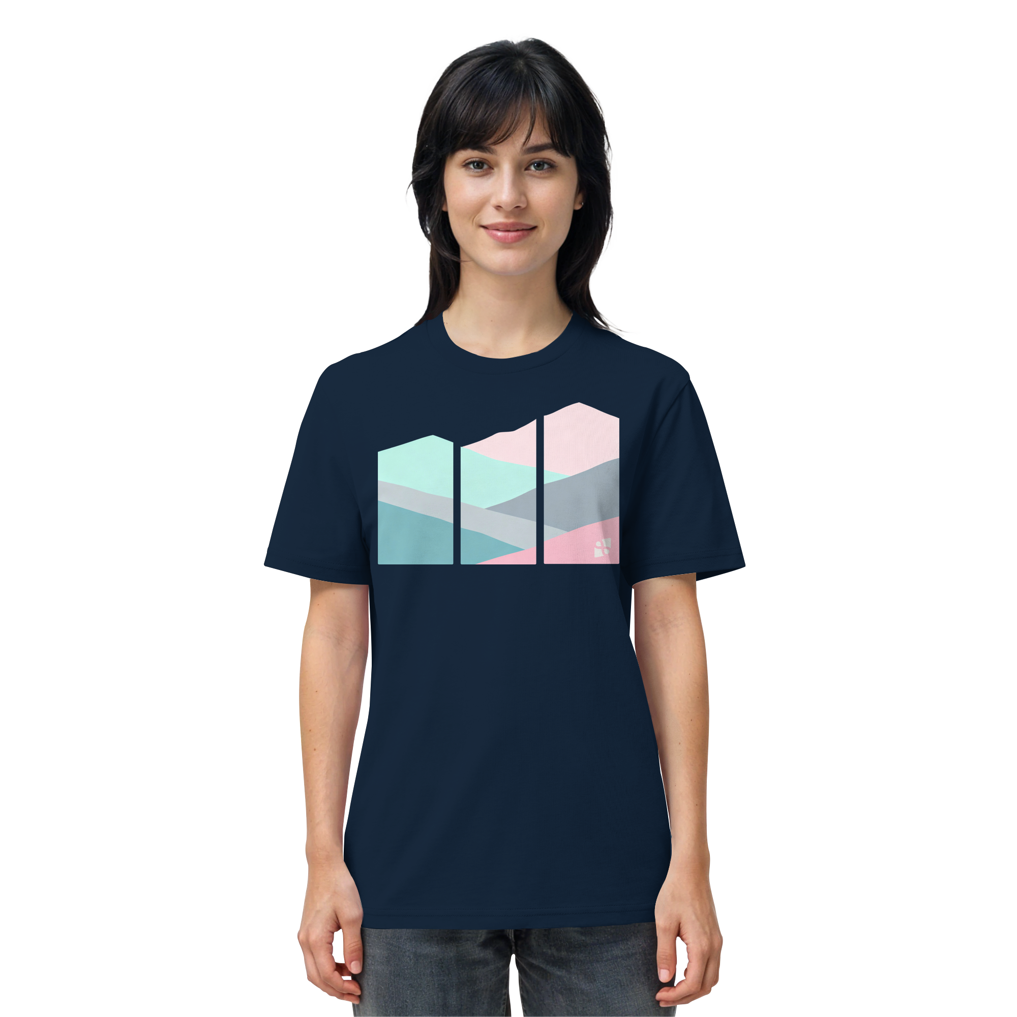 Pastell Mountain - Organic Shirt
