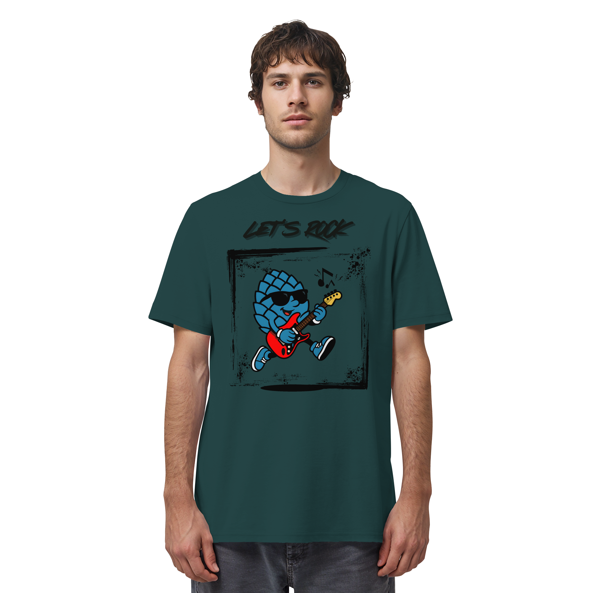 Lets Rock Zirbi - Organic Shirt