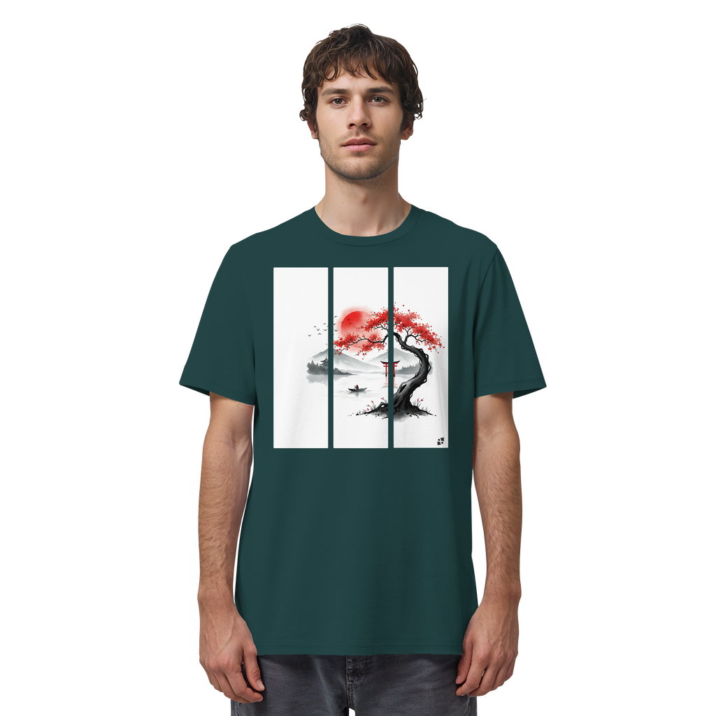 Kirschblüten Vibes - Organic Shirt