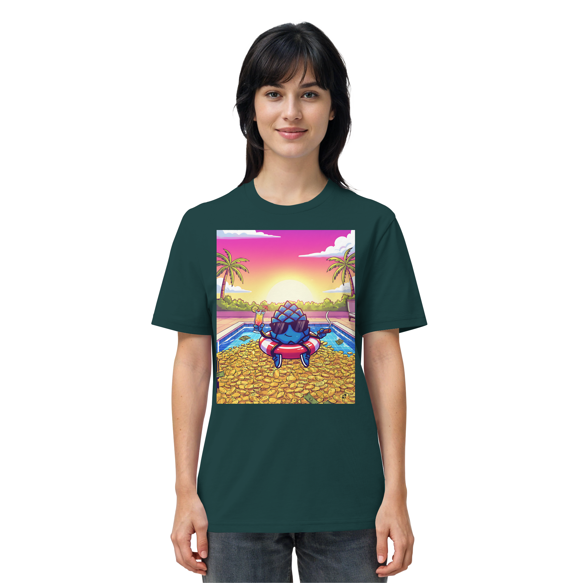 Zirbinator Money & Gold - Organic Shirt