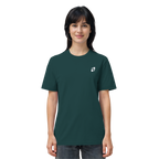 WTF - "Wear The Fair" Print mit besticktem Emblem - Organic Shirt