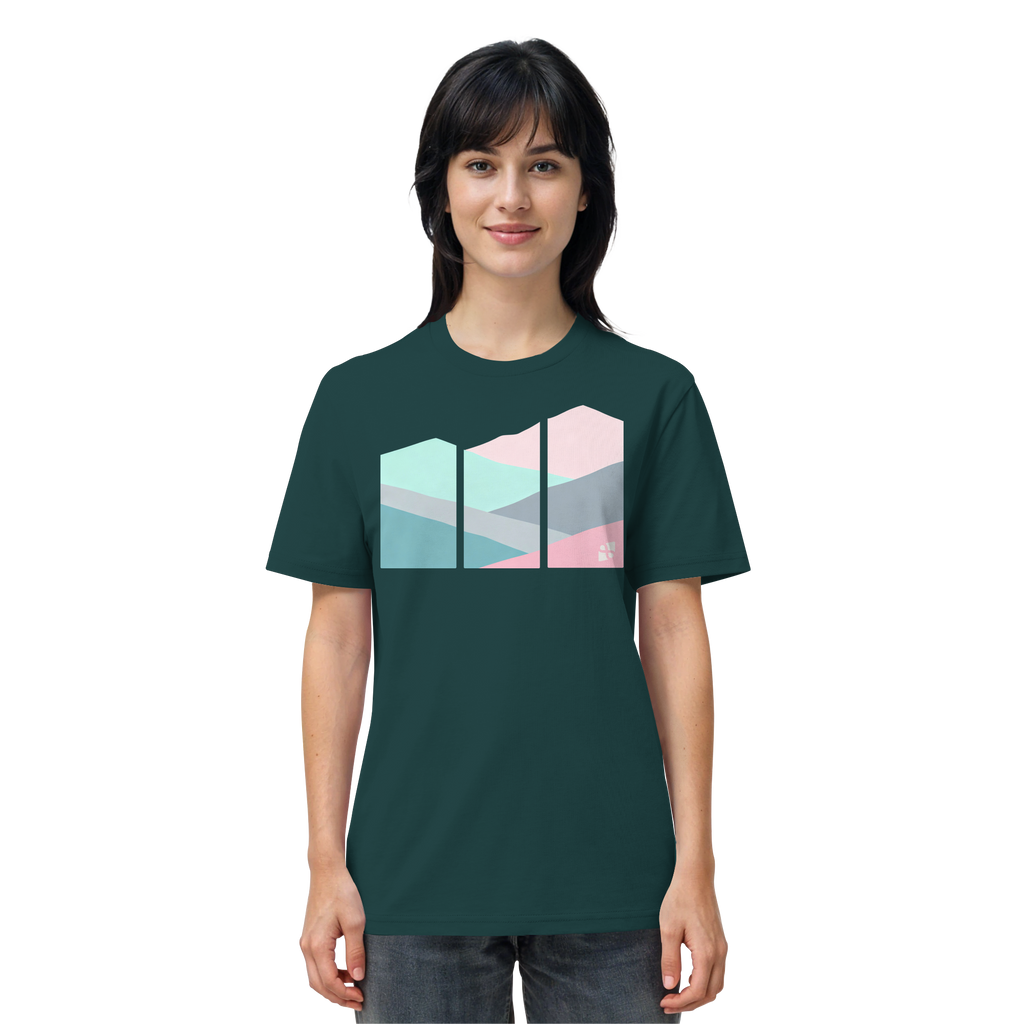Pastell Mountain - Organic Shirt