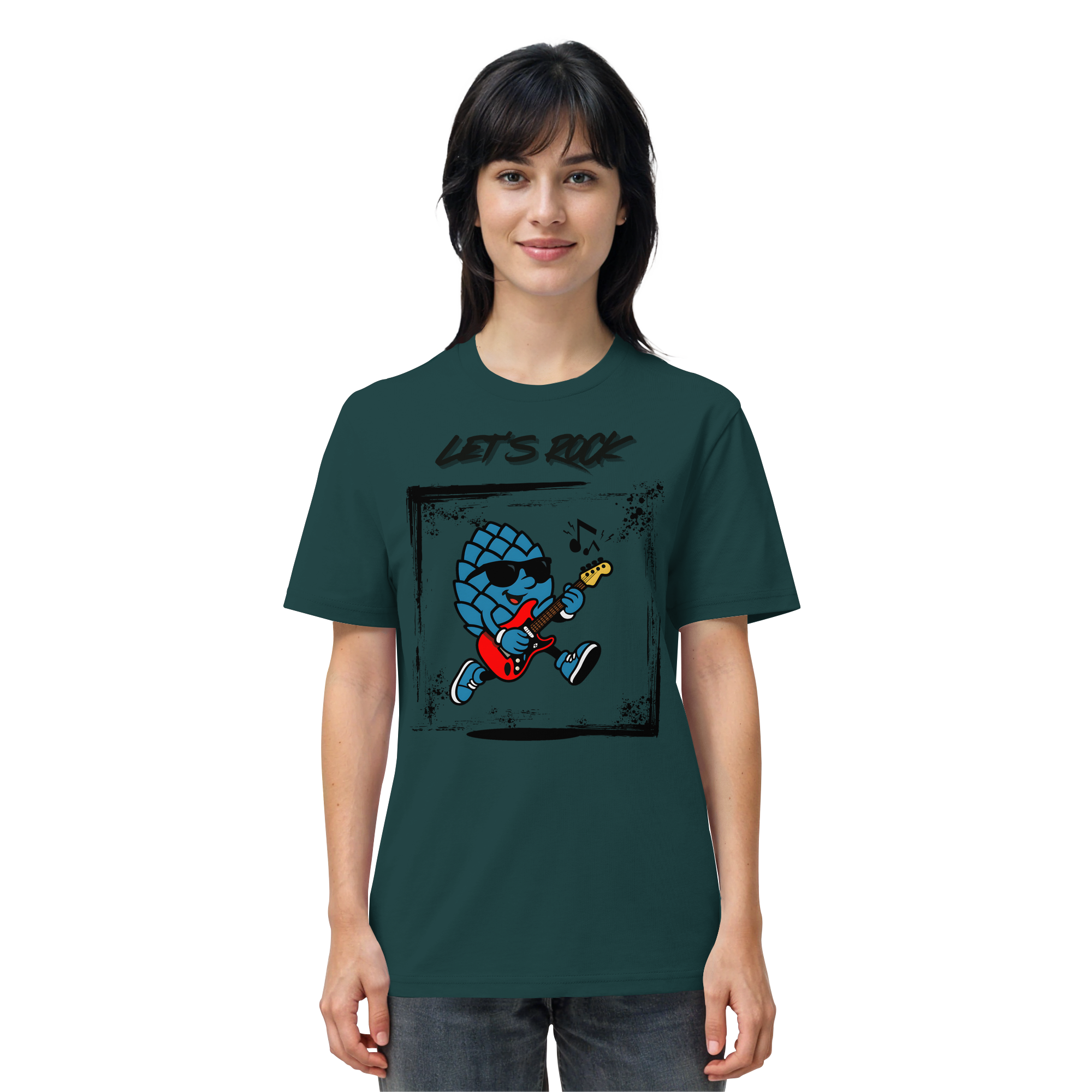 Lets Rock Zirbi - Organic Shirt