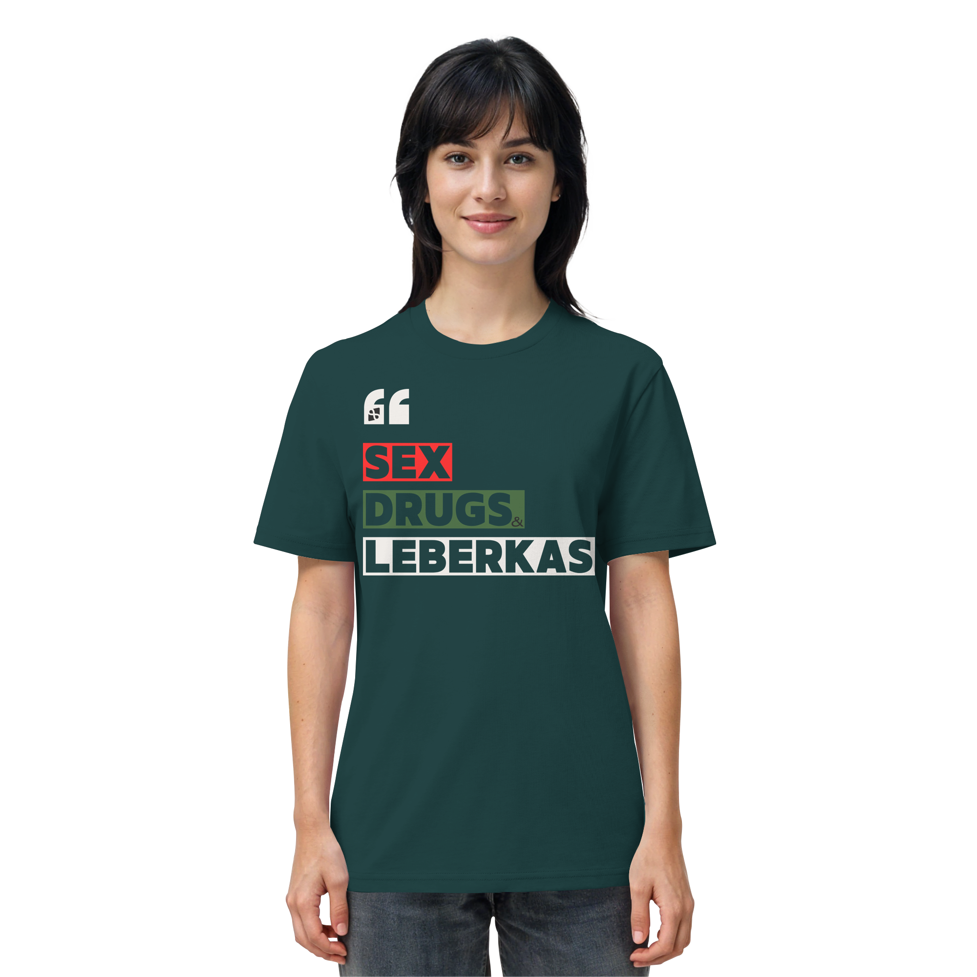 SDL- "SEX DRUGS & LEBERKAS" - Organic Shirt
