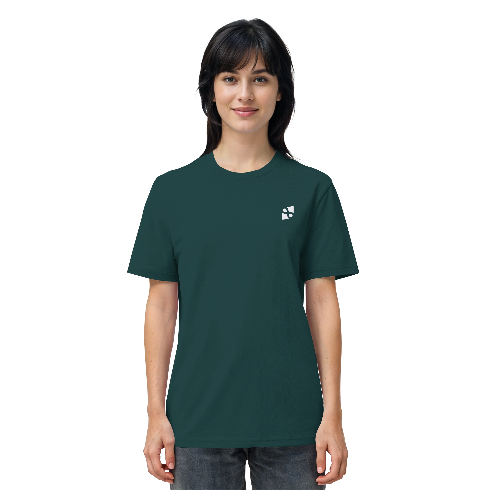 Tannenhäher mit Zirbelnuss + Emblem Stick - Organic Shirt