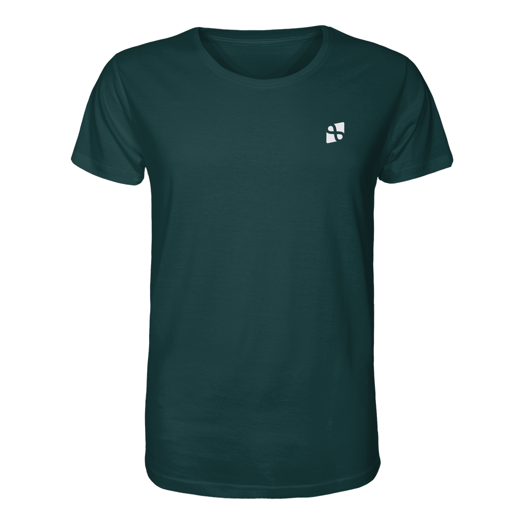 Tannenhäher mit Zirbelnuss + Emblem Stick - Organic Shirt