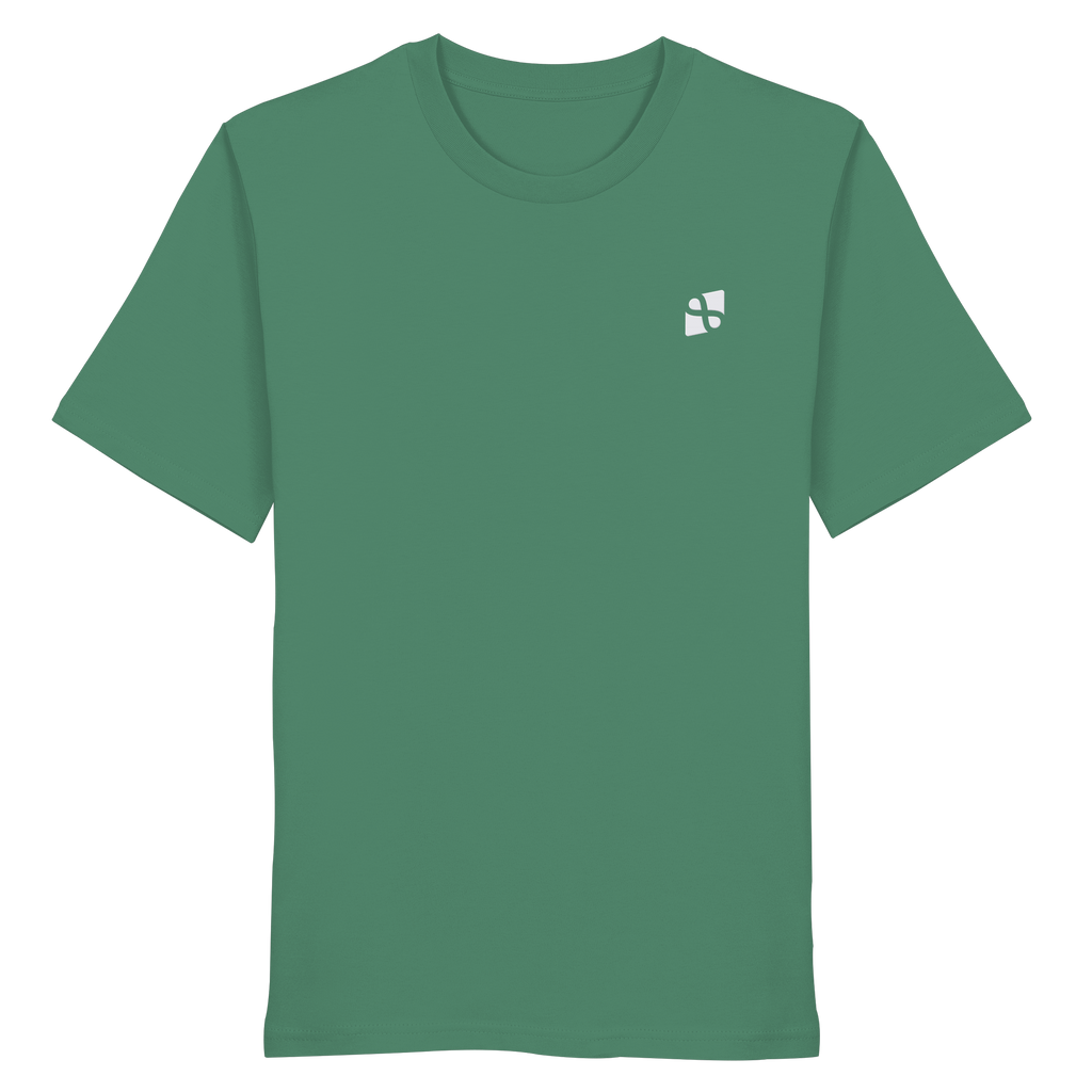 WTF - "Wear The Fair" Print mit besticktem Emblem - Organic Shirt
