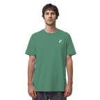 WTF - "Wear The Fair" Print mit besticktem Emblem - Organic Shirt