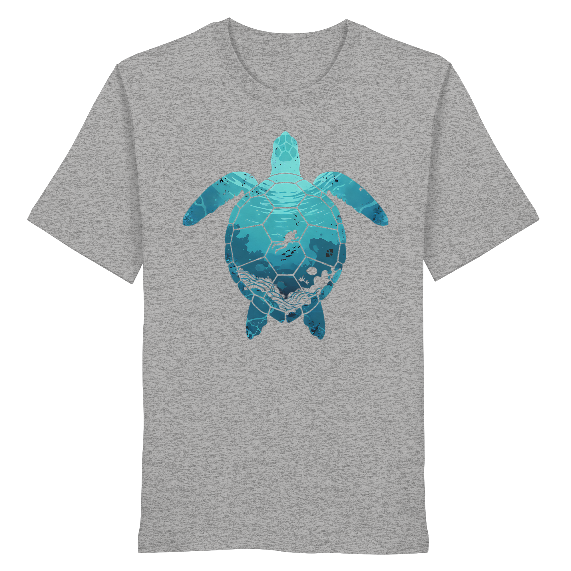 Deep Sea Turtle Organic Shirt