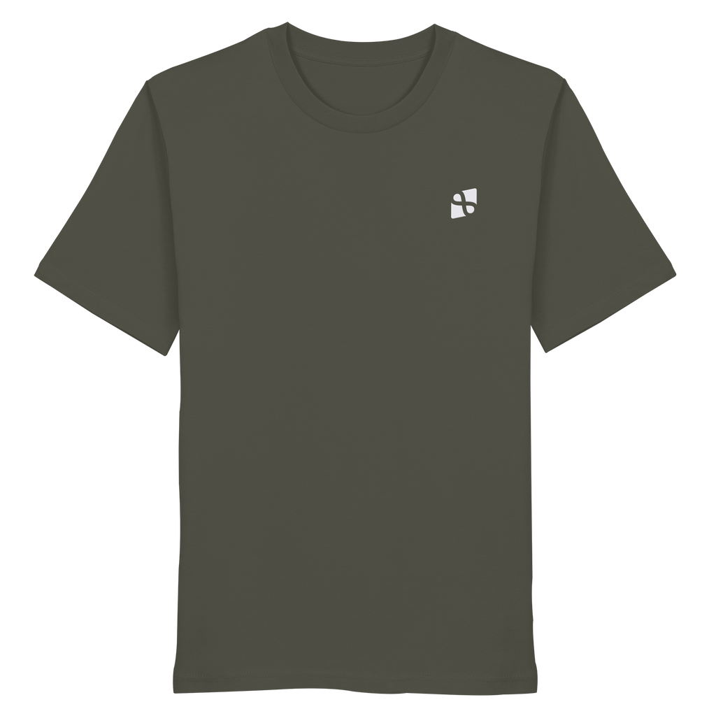 Tannenhäher mit Zirbelnuss + Emblem Stick - Organic Shirt