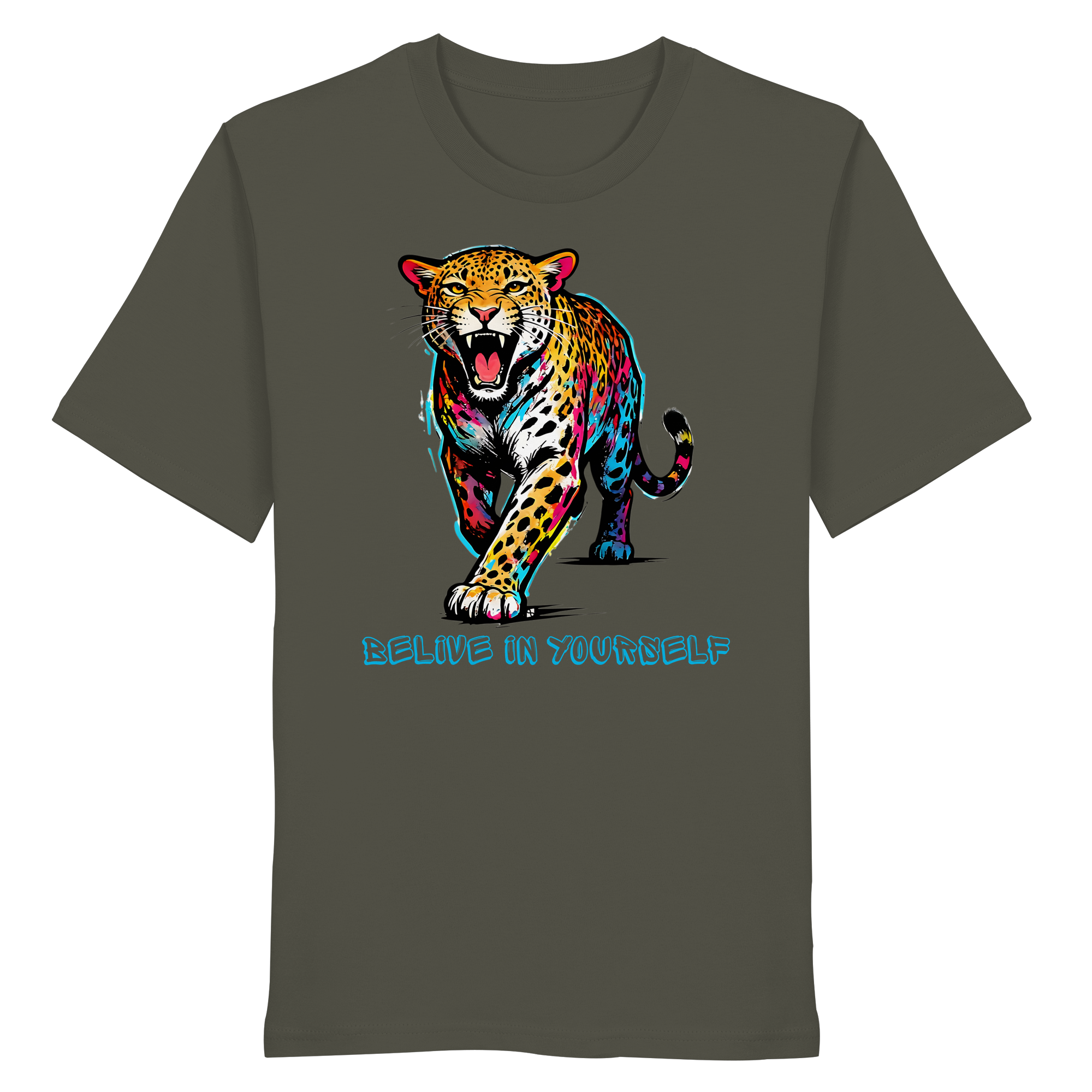BIY Leopard - Organic Shirt
