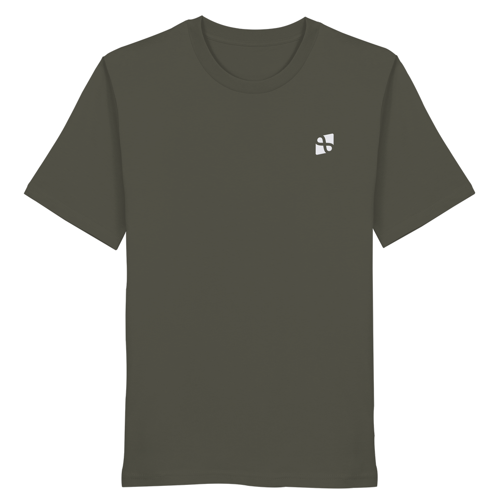 WTF - "Wear The Fair" Print mit besticktem Emblem - Organic Shirt