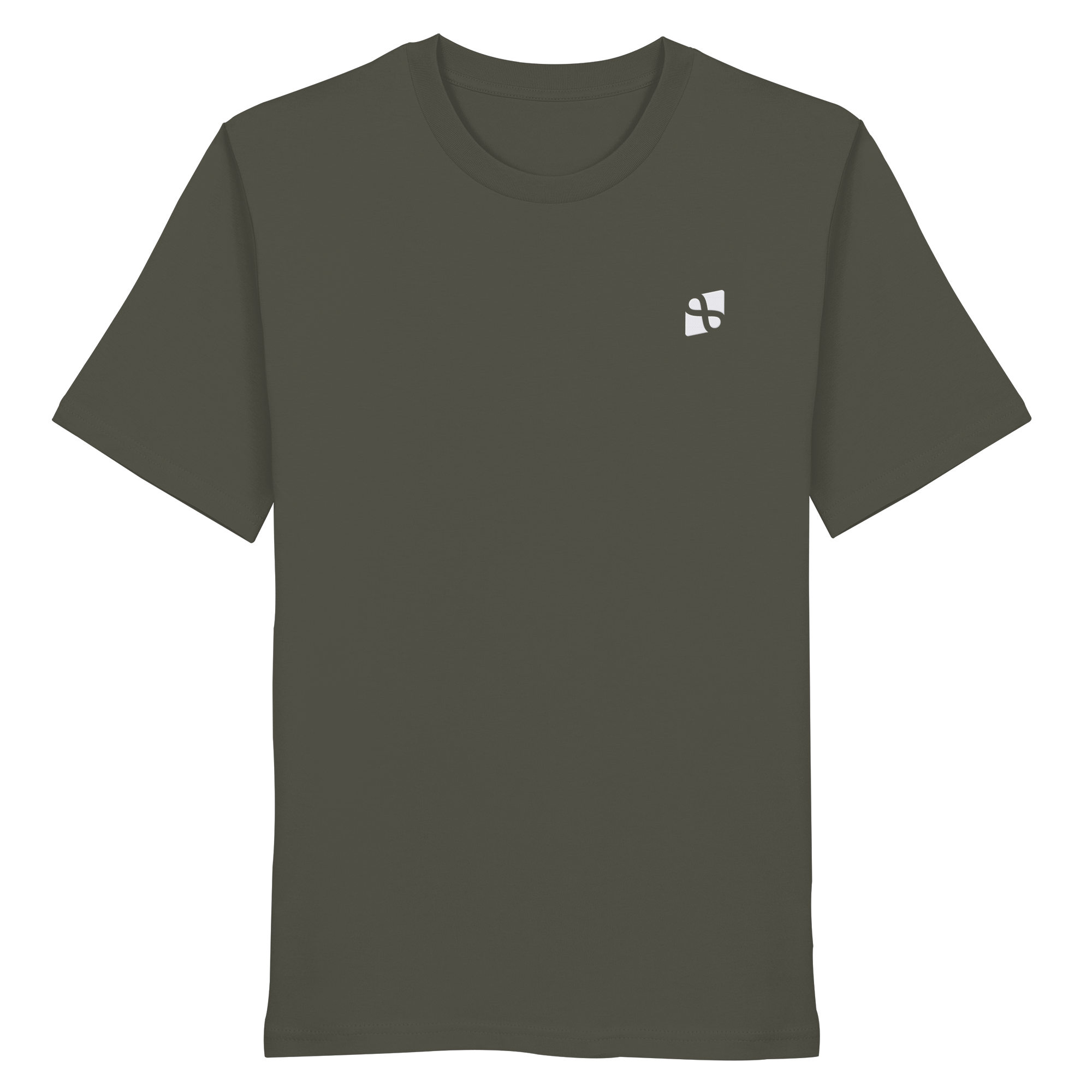 WTF - "Wear The Fair" Print mit besticktem Emblem - Organic Shirt