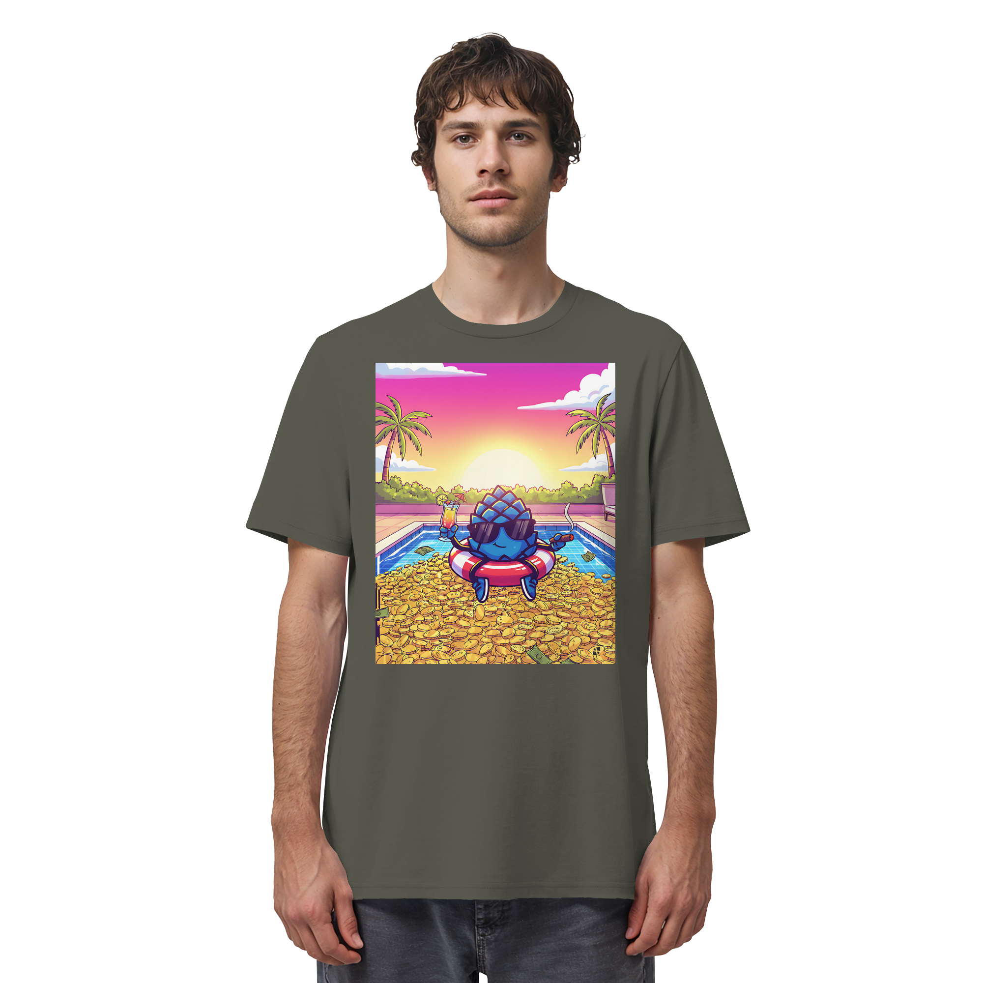 Zirbinator Money & Gold - Organic Shirt