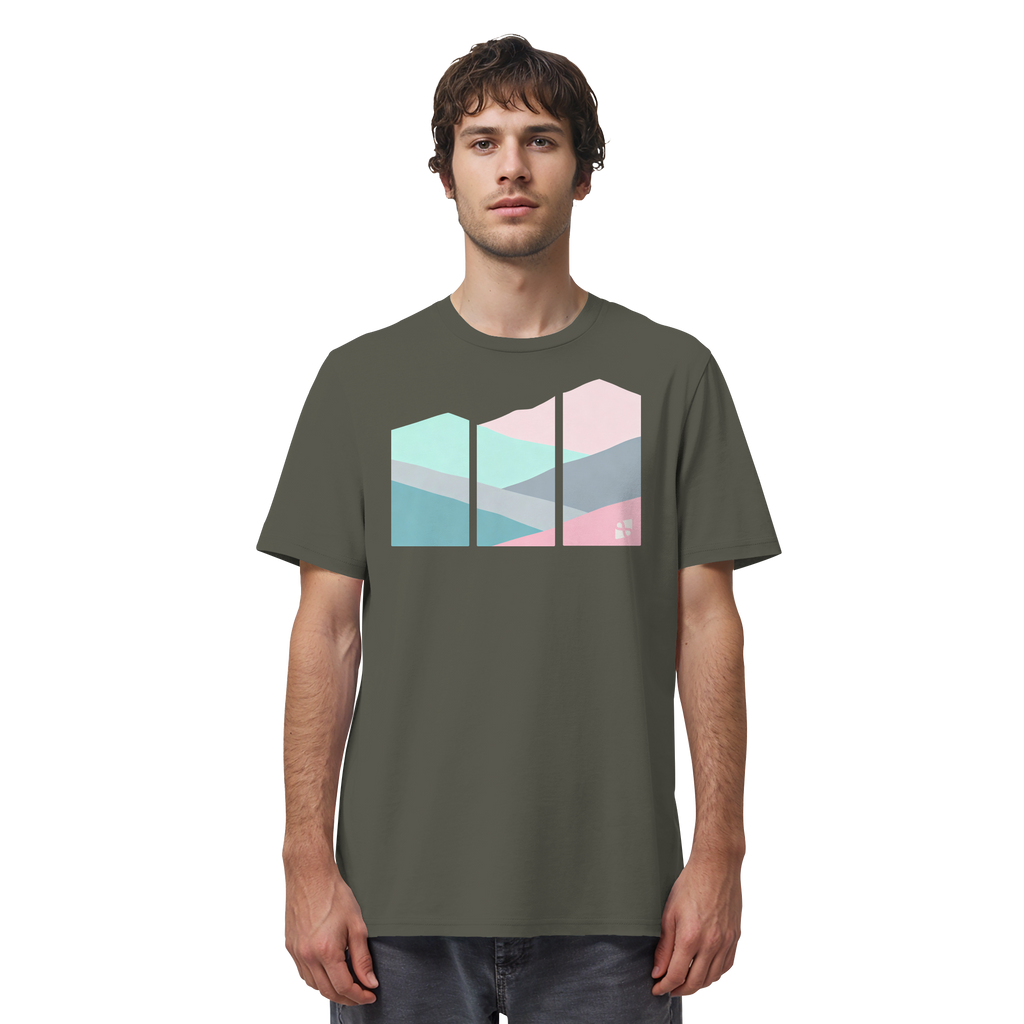 Pastell Mountain - Organic Shirt
