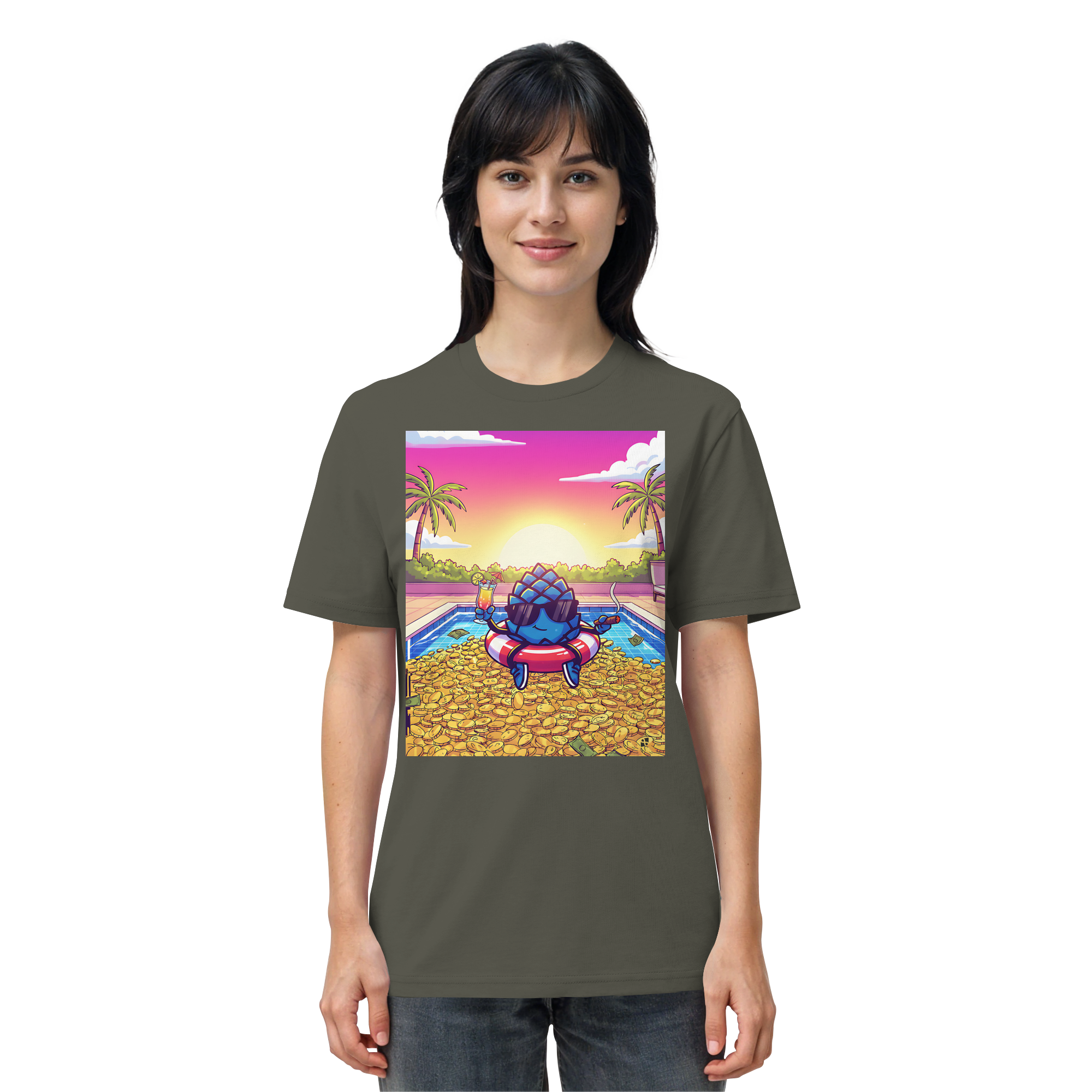 Zirbinator Money & Gold - Organic Shirt