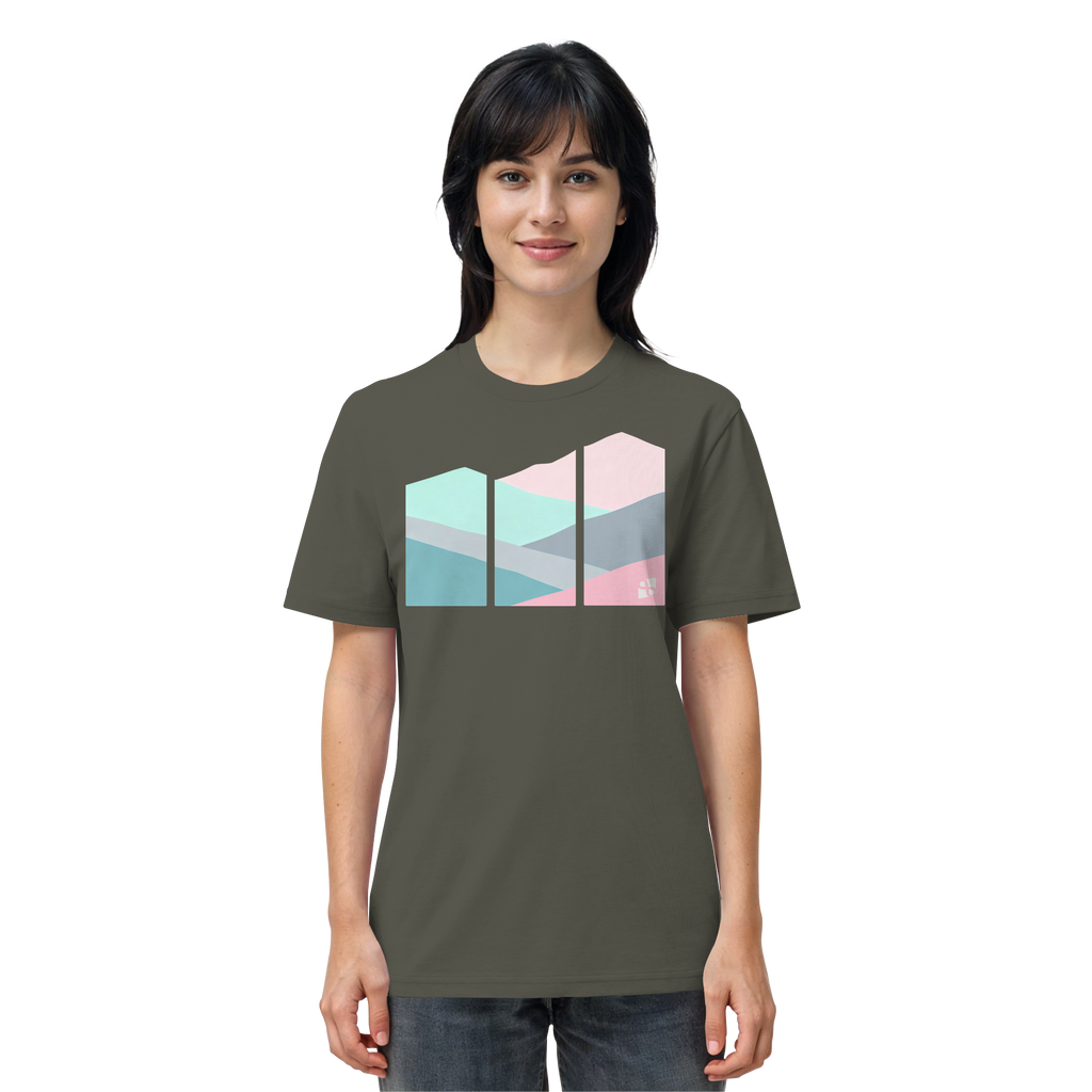 Pastell Mountain - Organic Shirt