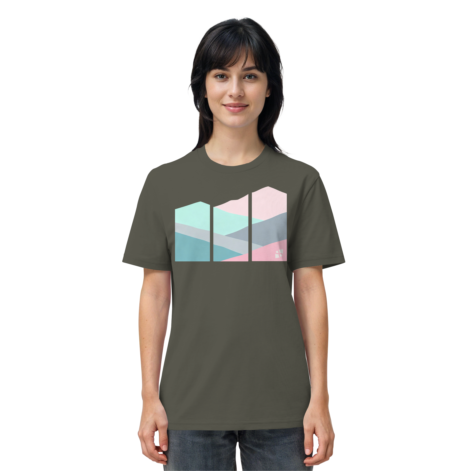 Pastell Mountain - Organic Shirt