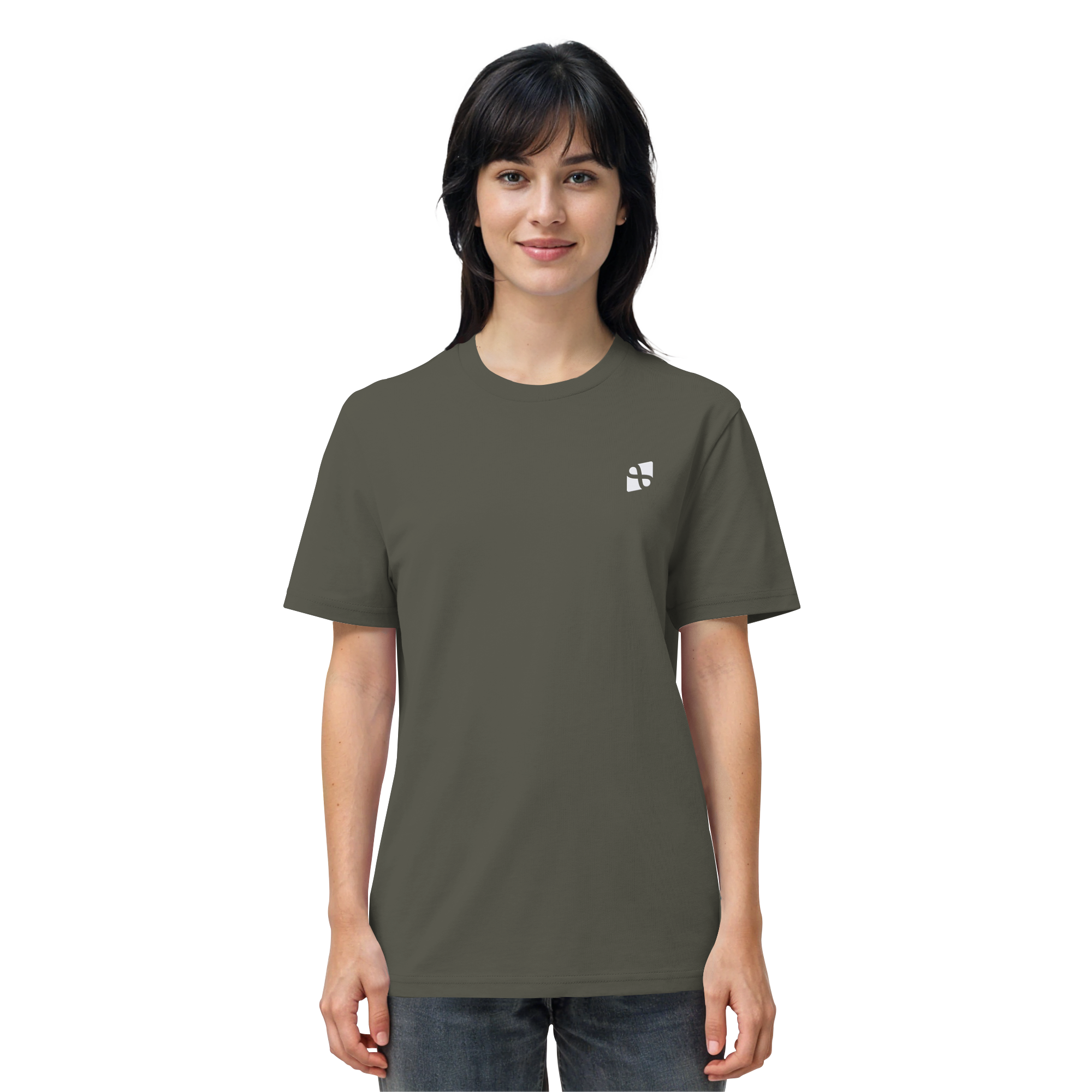 WTF - "Wear The Fair" Print mit besticktem Emblem - Organic Shirt