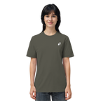 Tannenhäher mit Zirbelnuss + Emblem Stick - Organic Shirt