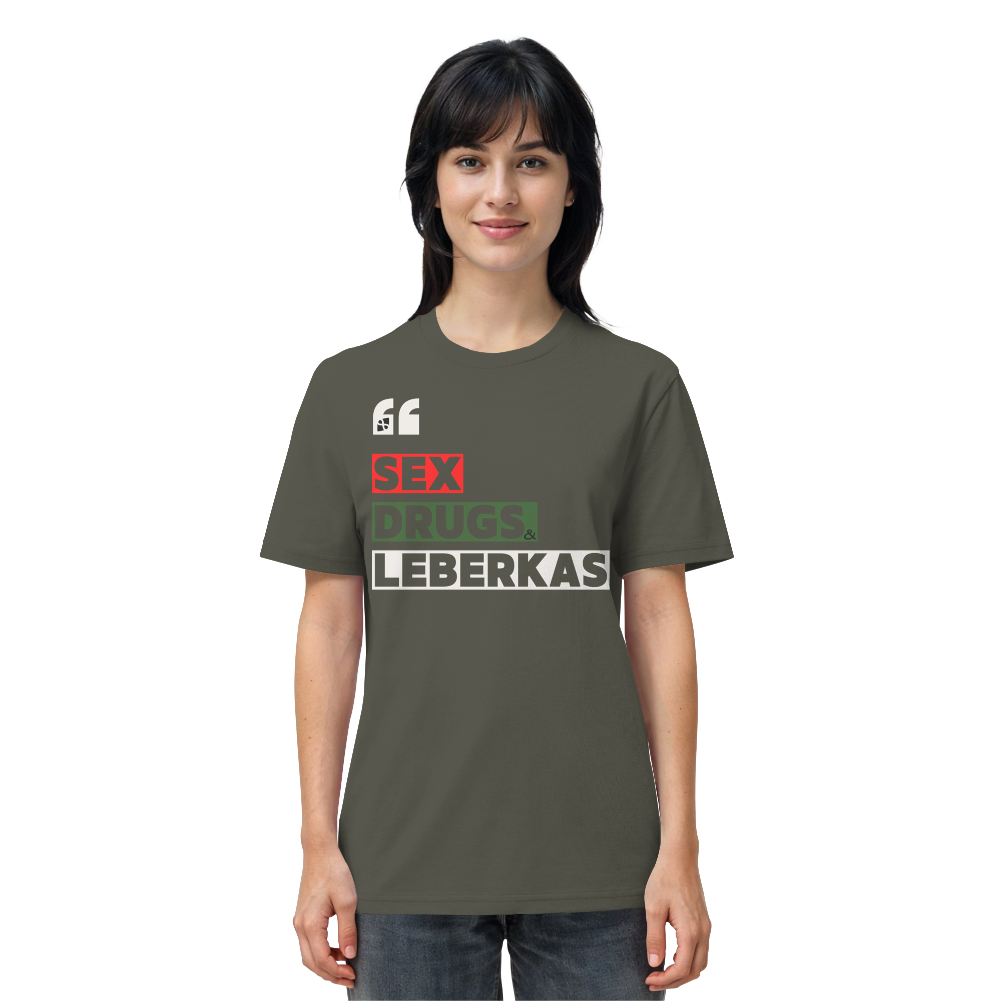 SDL- "SEX DRUGS & LEBERKAS" - Organic Shirt