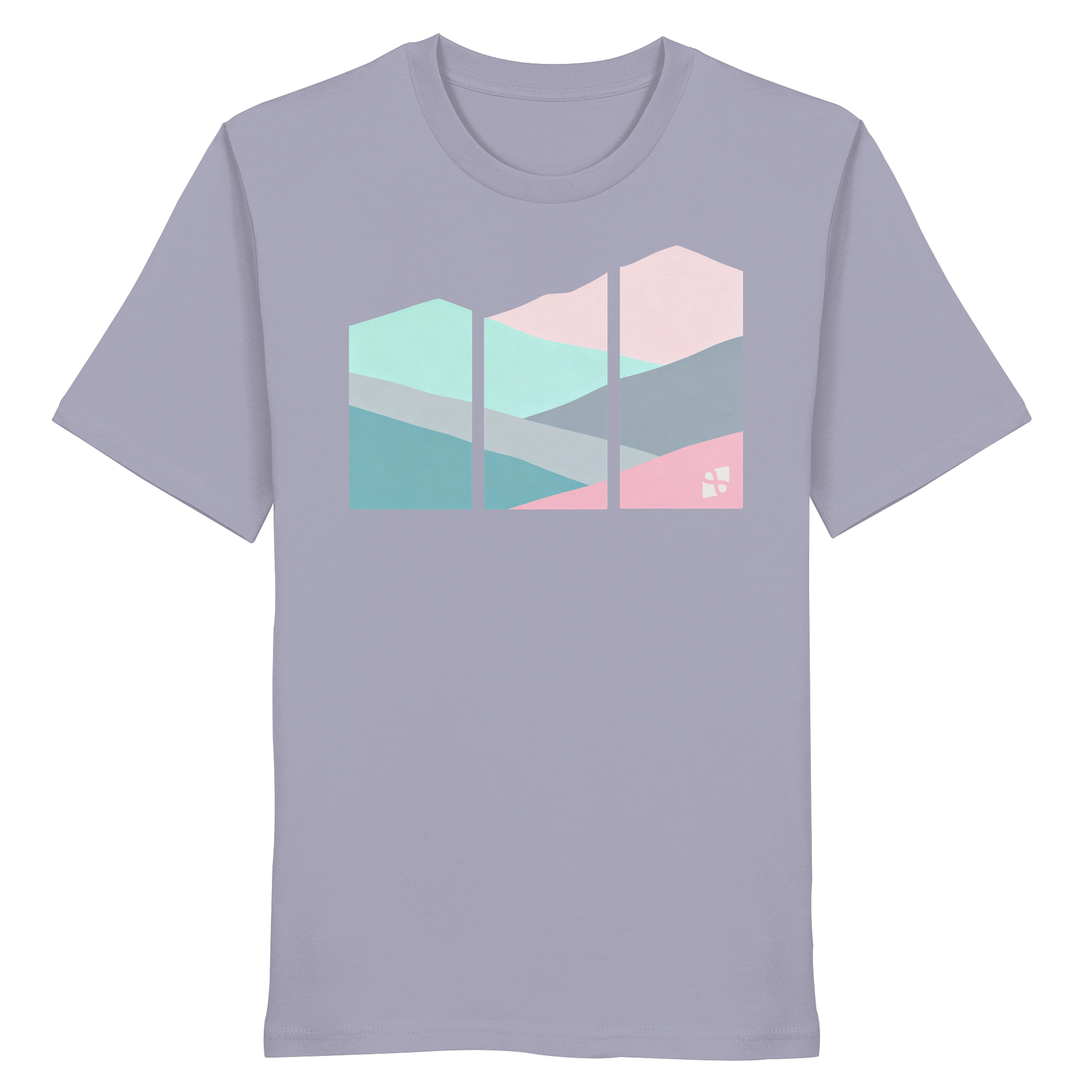 Pastell Mountain - Organic Shirt