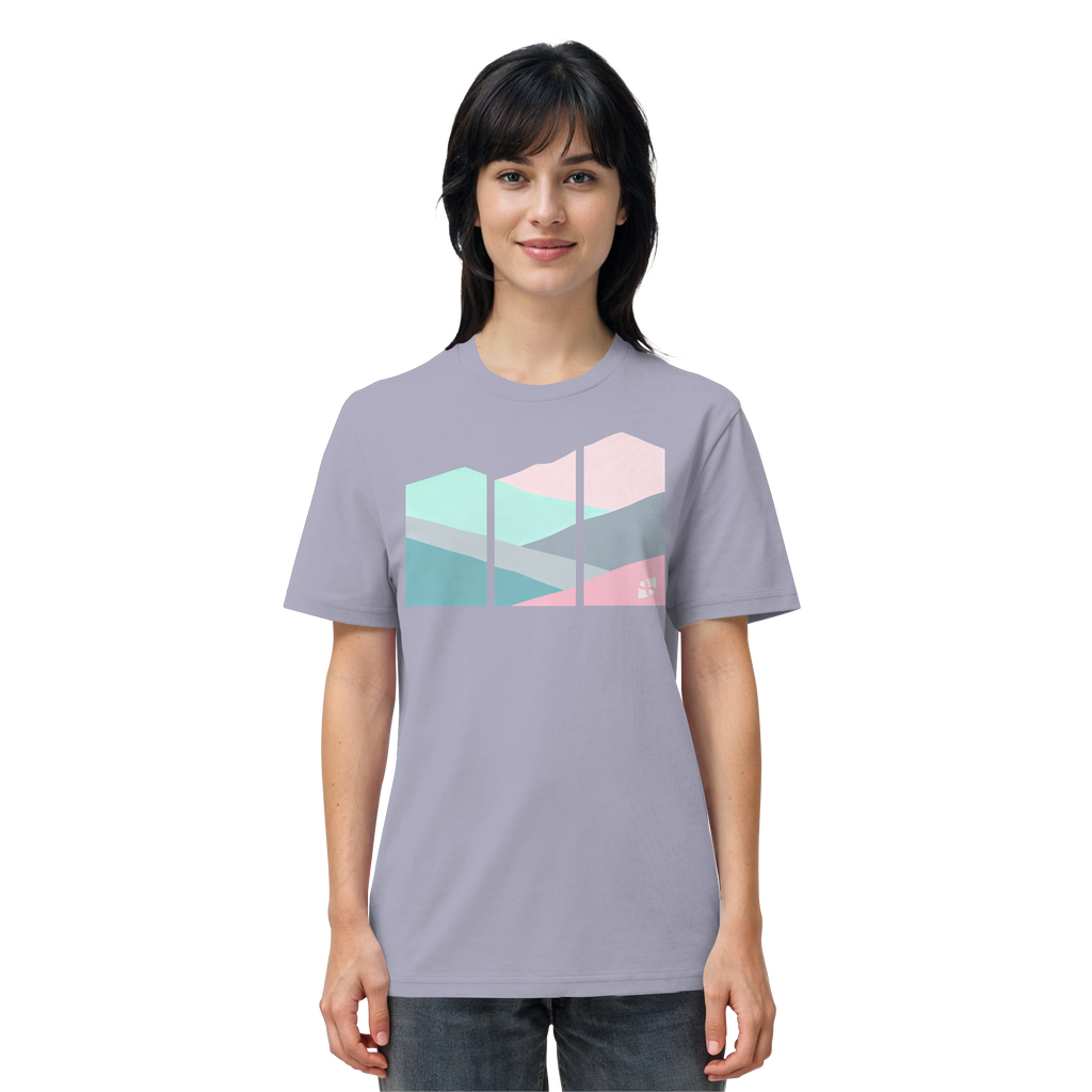 Pastell Mountain - Organic Shirt