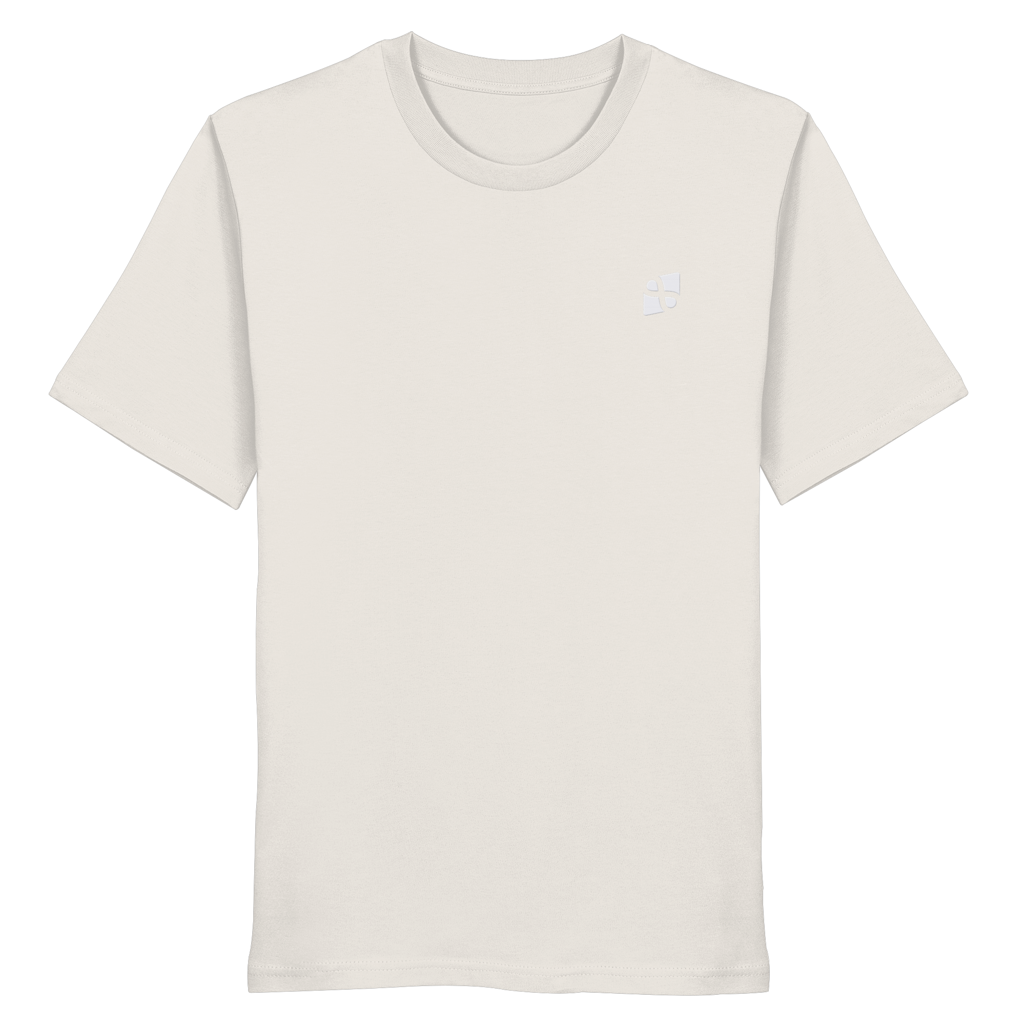 WTF - "Wear The Fair" Print mit besticktem Emblem - Organic Shirt