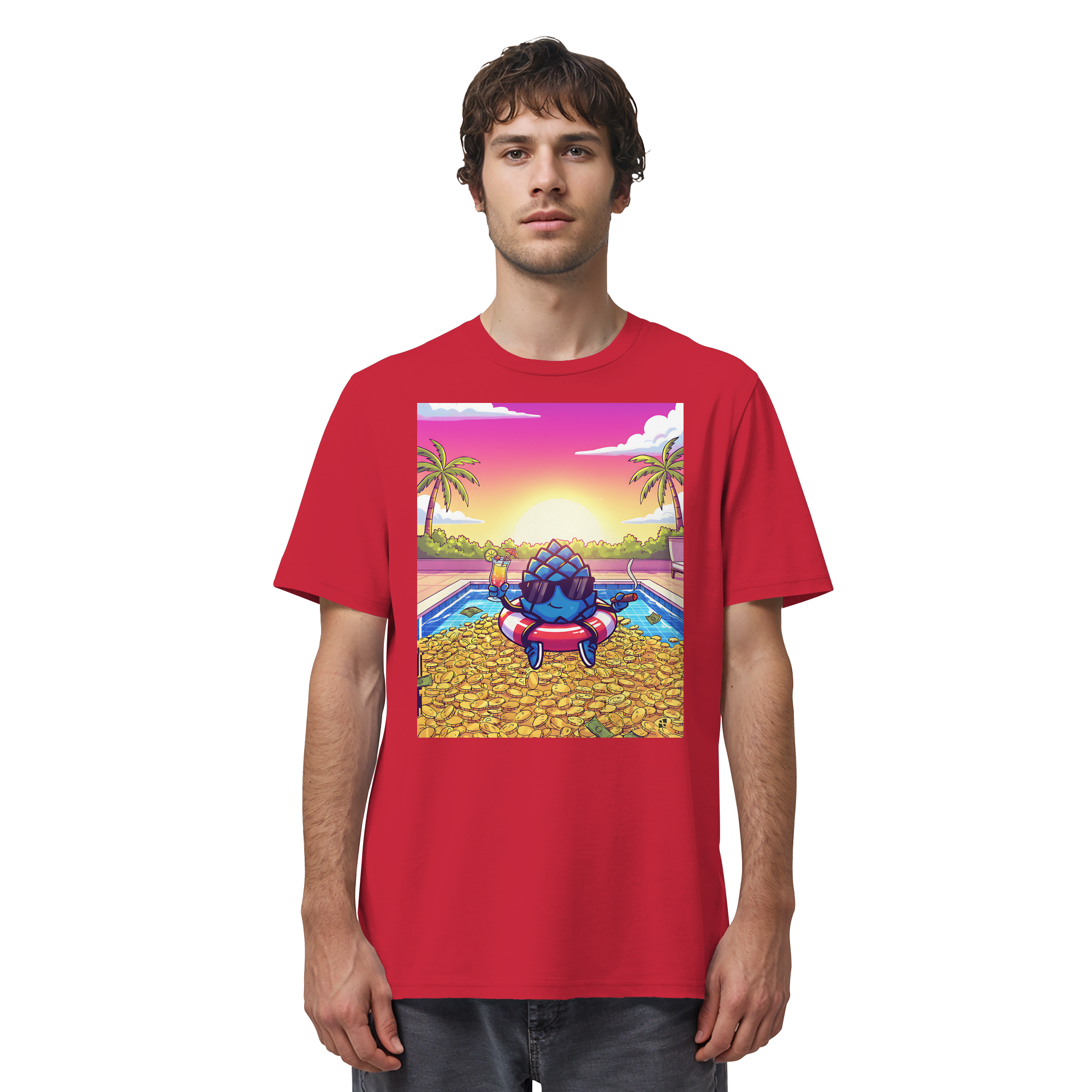 Zirbinator Money & Gold - Organic Shirt