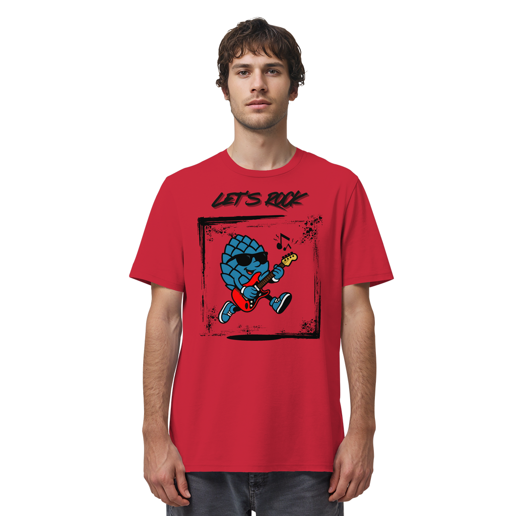 Lets Rock Zirbi - Organic Shirt