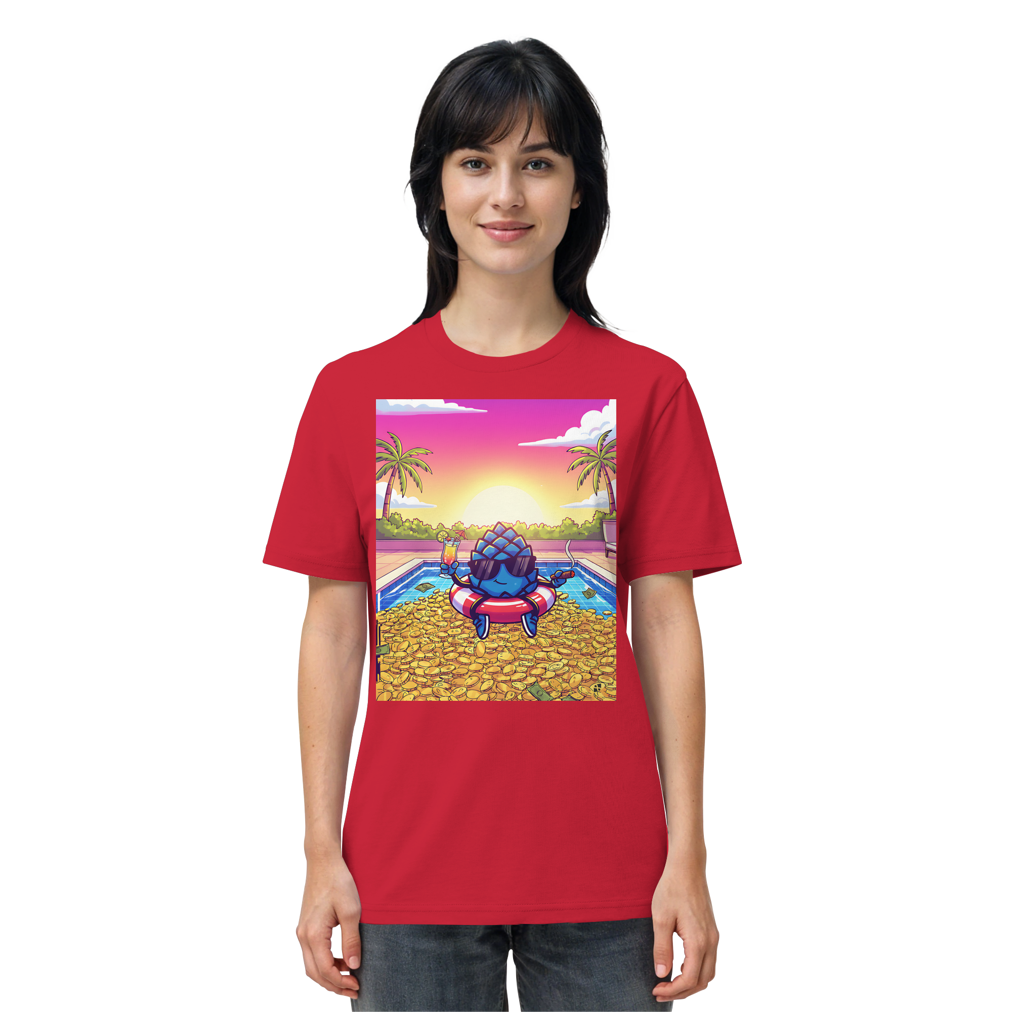 Zirbinator Money & Gold - Organic Shirt