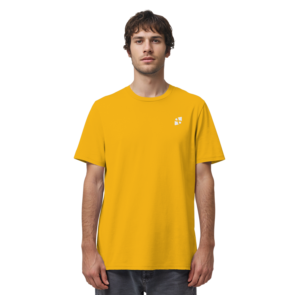 Tannenhäher mit Zirbelnuss + Emblem Stick - Organic Shirt