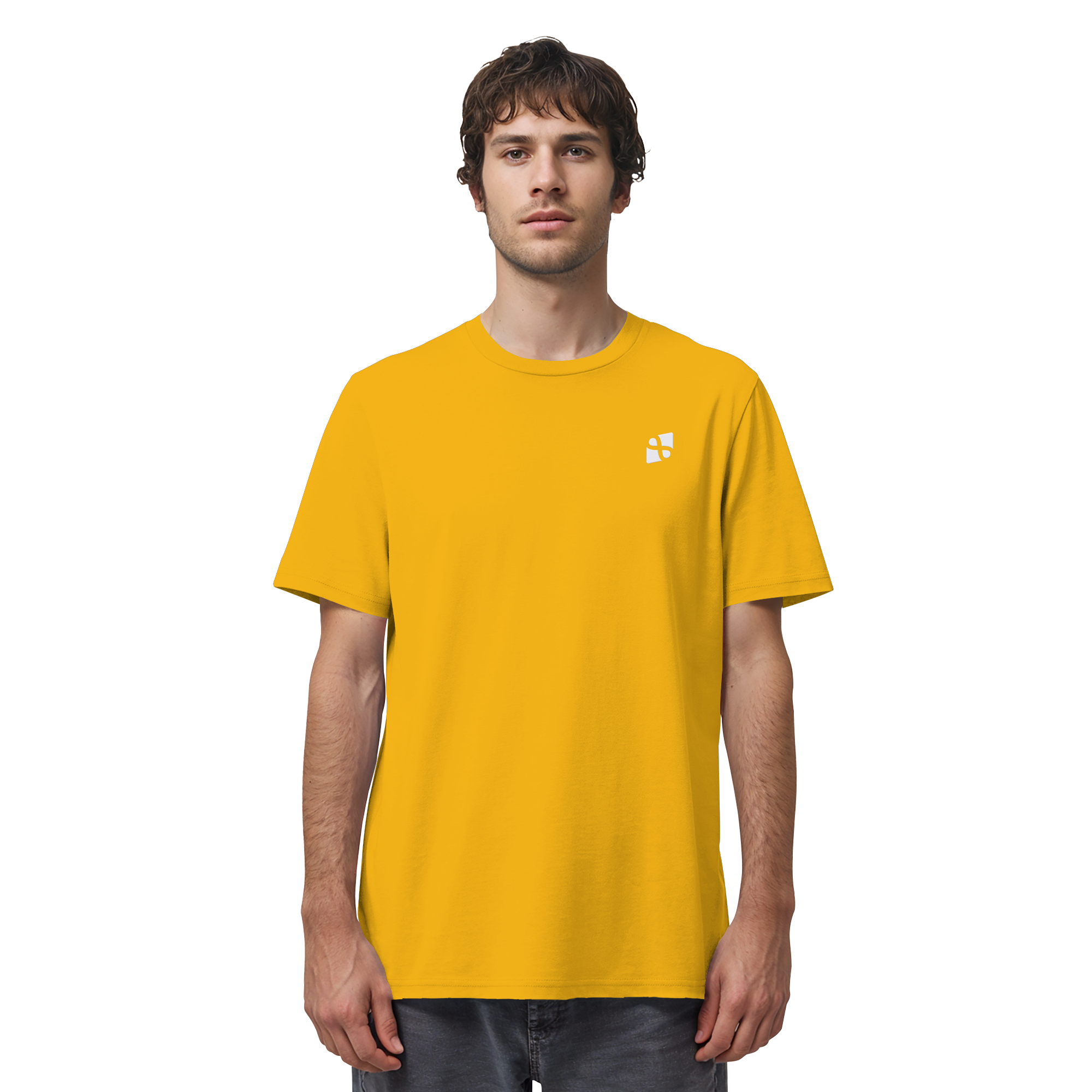 Tannenhäher mit Zirbelnuss + Emblem Stick - Organic Shirt