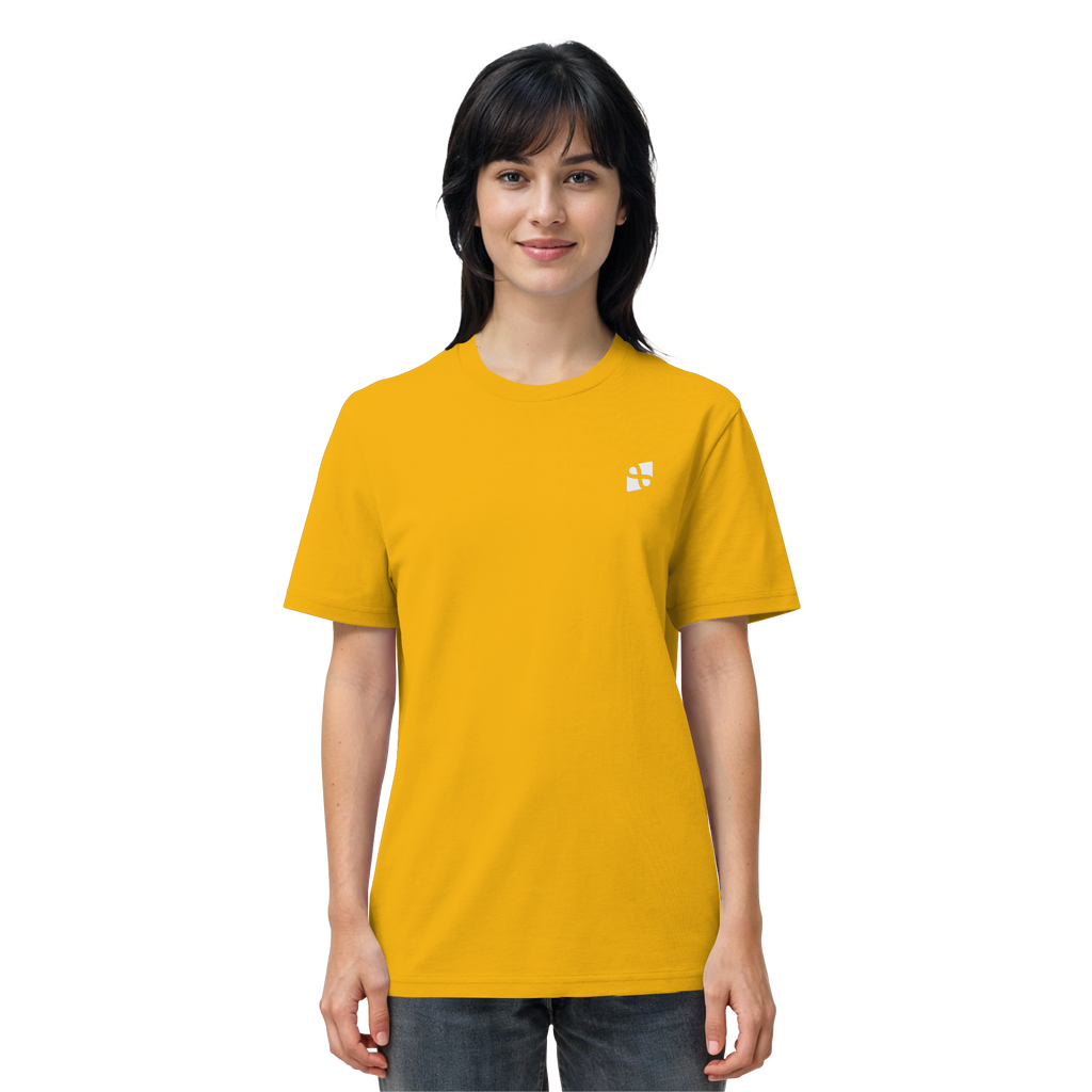 WTF - "Wear The Fair" Print mit besticktem Emblem - Organic Shirt