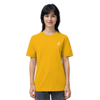 WTF - "Wear The Fair" Print mit besticktem Emblem - Organic Shirt
