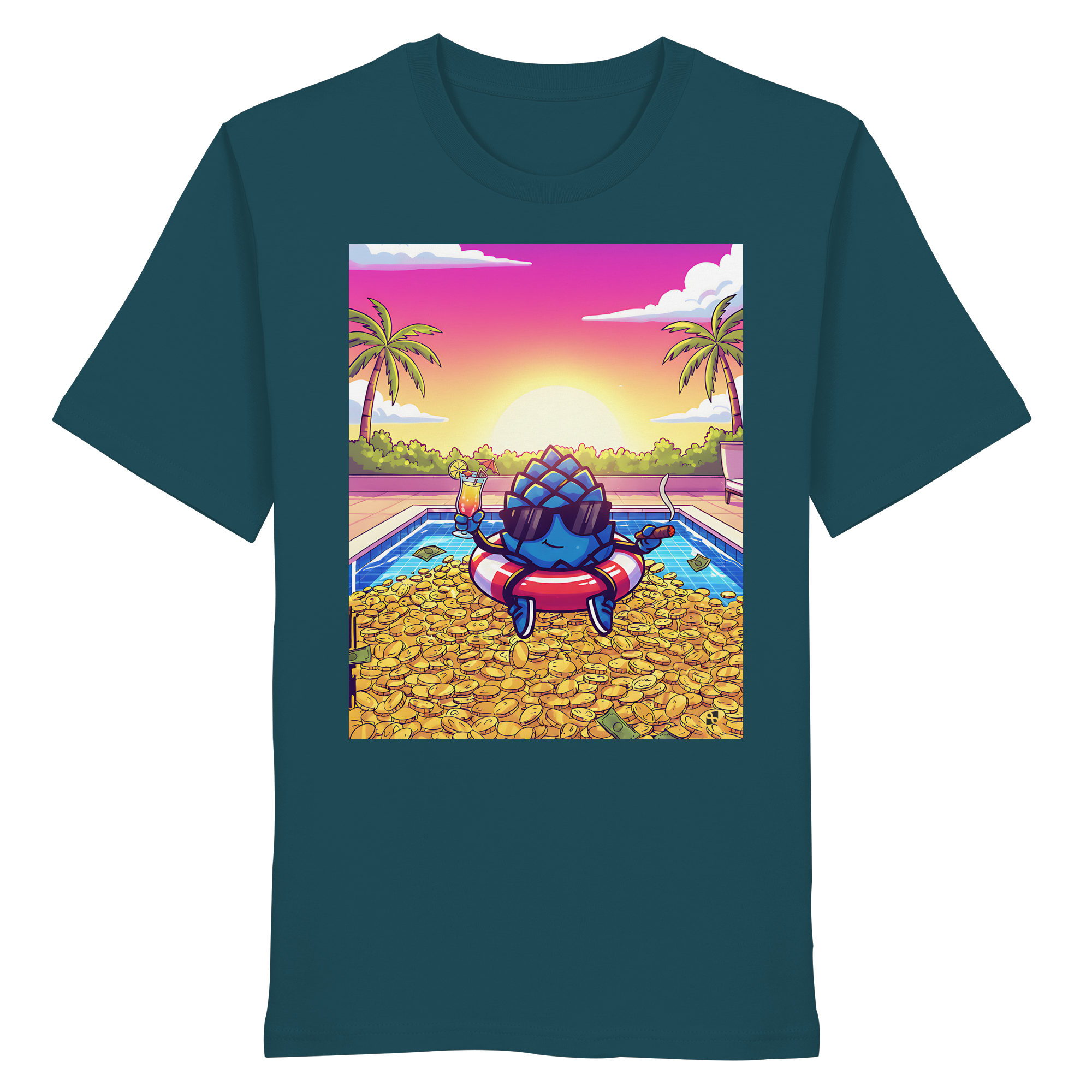 Zirbinator Money & Gold - Organic Shirt