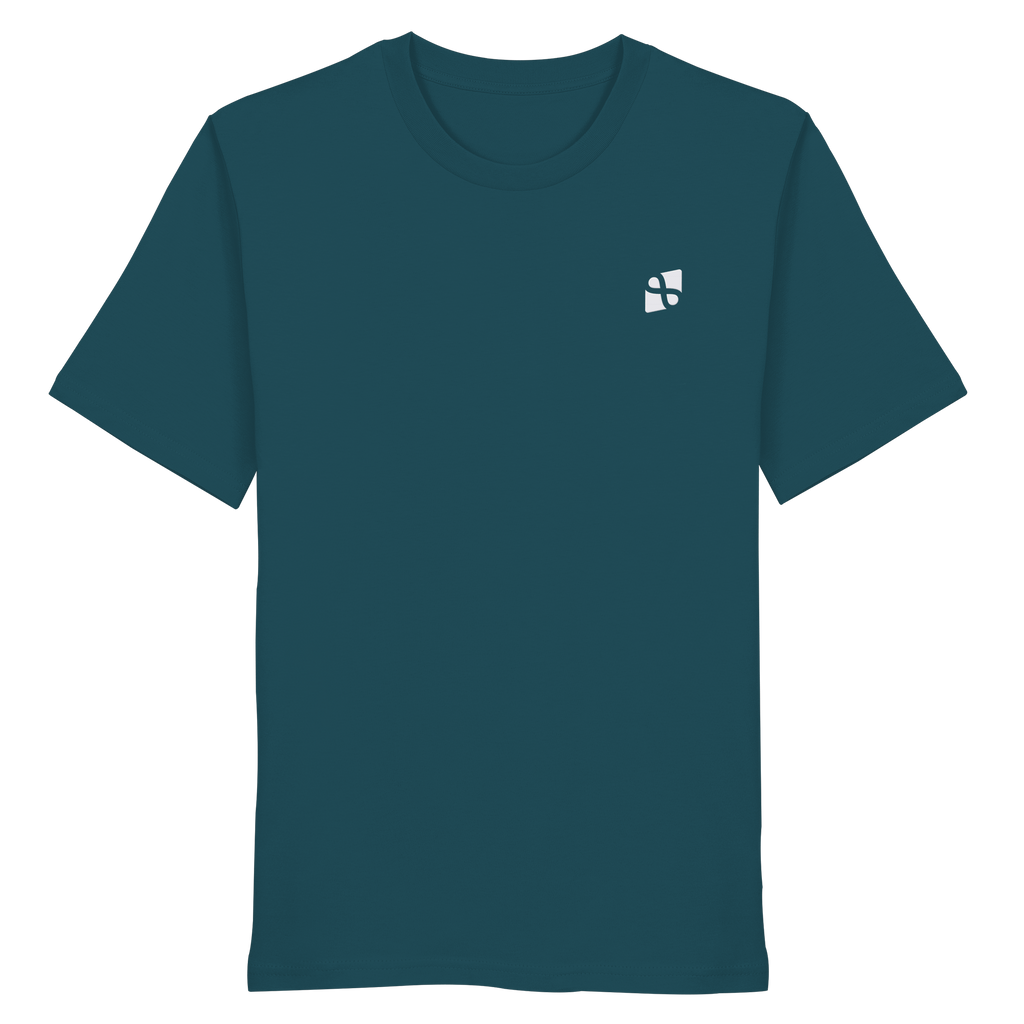 Tannenhäher mit Zirbelnuss + Emblem Stick - Organic Shirt