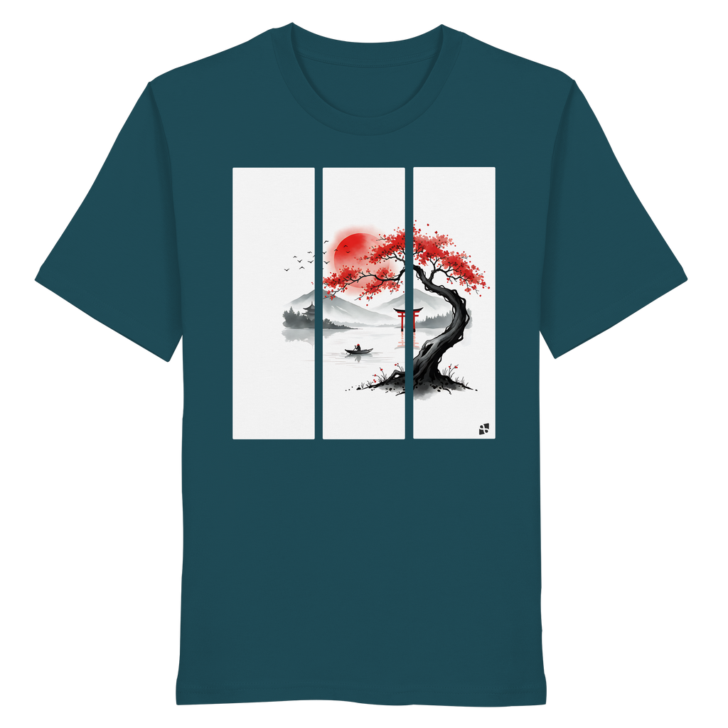 Kirschblüten Vibes - Organic Shirt