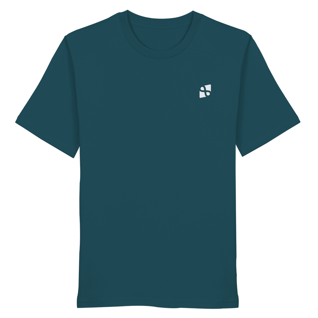 WTF - "Wear The Fair" Print mit besticktem Emblem - Organic Shirt