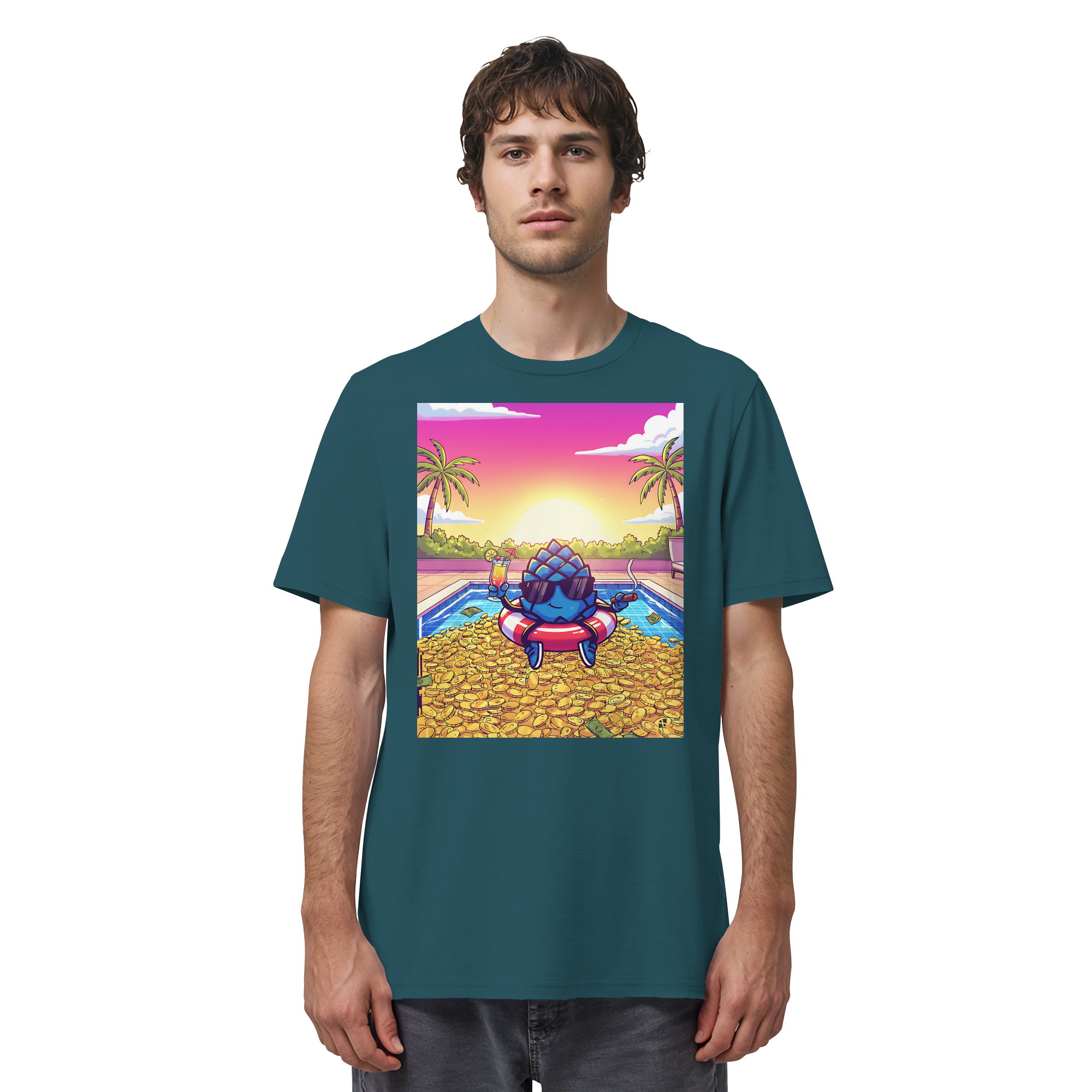 Zirbinator Money & Gold - Organic Shirt