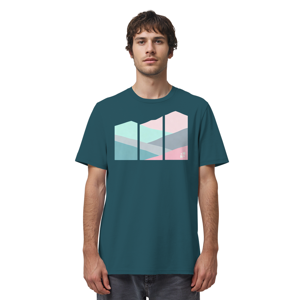 Pastell Mountain - Organic Shirt