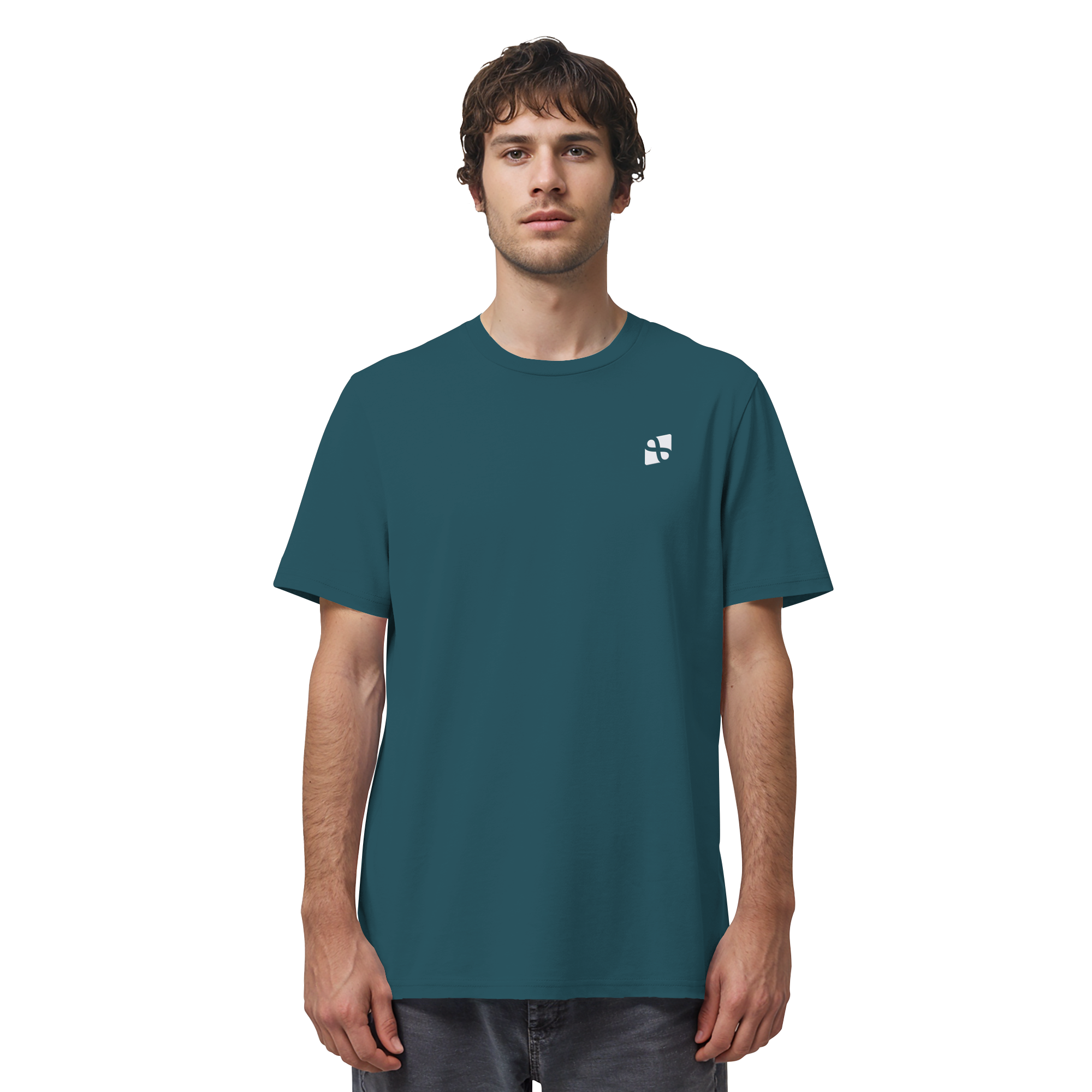 WTF - "Wear The Fair" Print mit besticktem Emblem - Organic Shirt