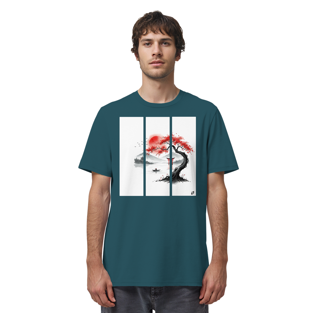 Kirschblüten Vibes - Organic Shirt