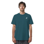 Tannenhäher mit Zirbelnuss + Emblem Stick - Organic Shirt
