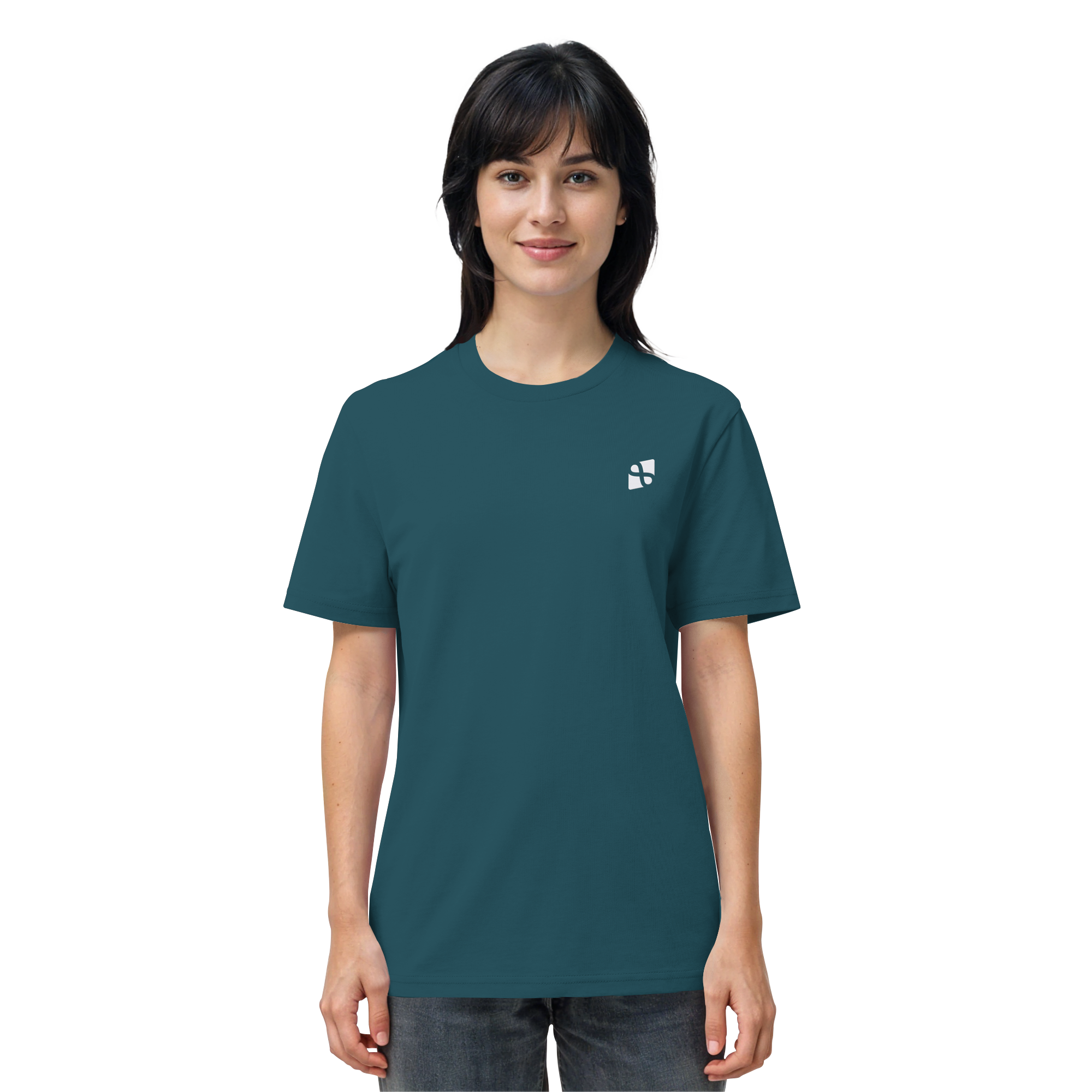 Tannenhäher mit Zirbelnuss + Emblem Stick - Organic Shirt