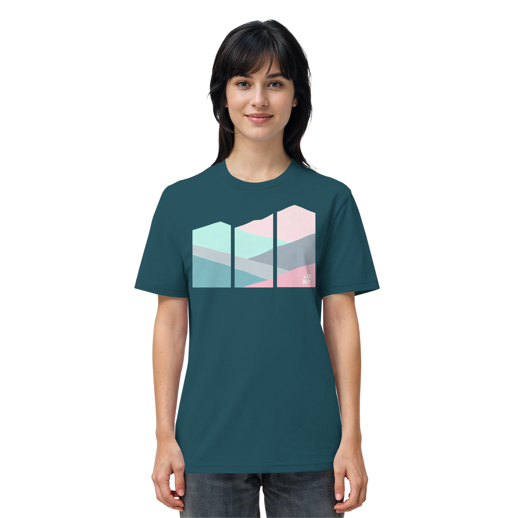 Pastell Mountain - Organic Shirt