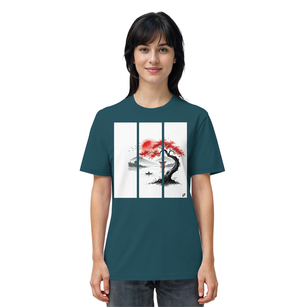Kirschblüten Vibes - Organic Shirt