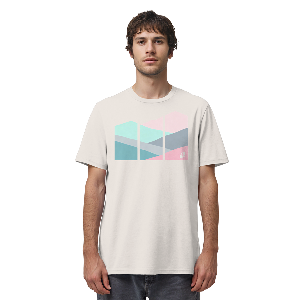 Pastell Mountain - Organic Shirt