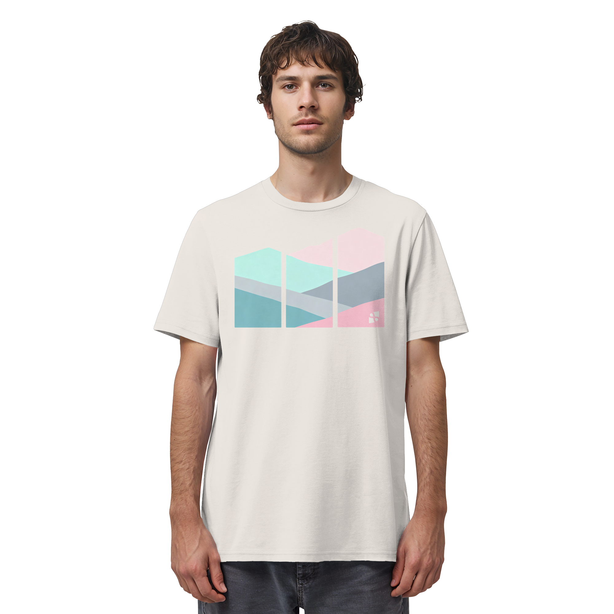 Pastell Mountain - Organic Shirt