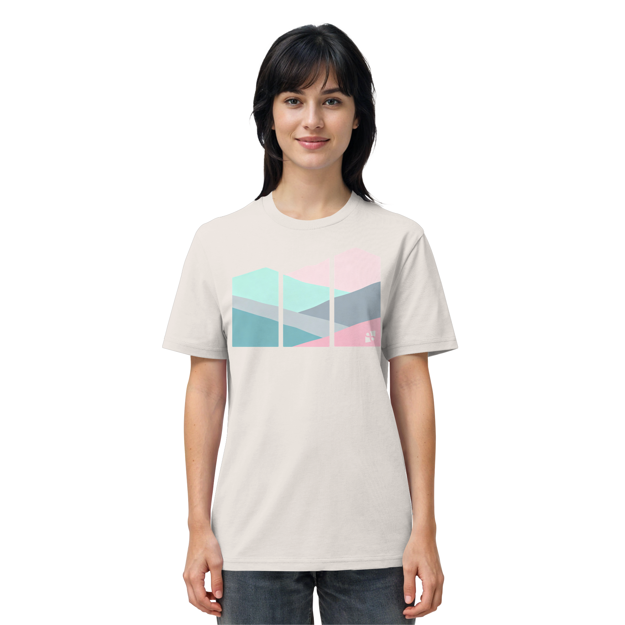 Pastell Mountain - Organic Shirt